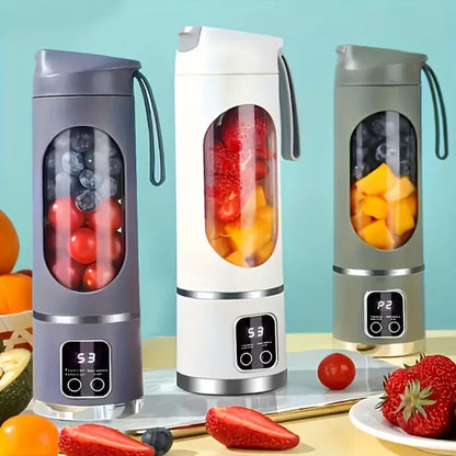 Portable Juicer Blender – USB Rechargeable Personal Smoothie Maker for Fresh Juices & Shakes